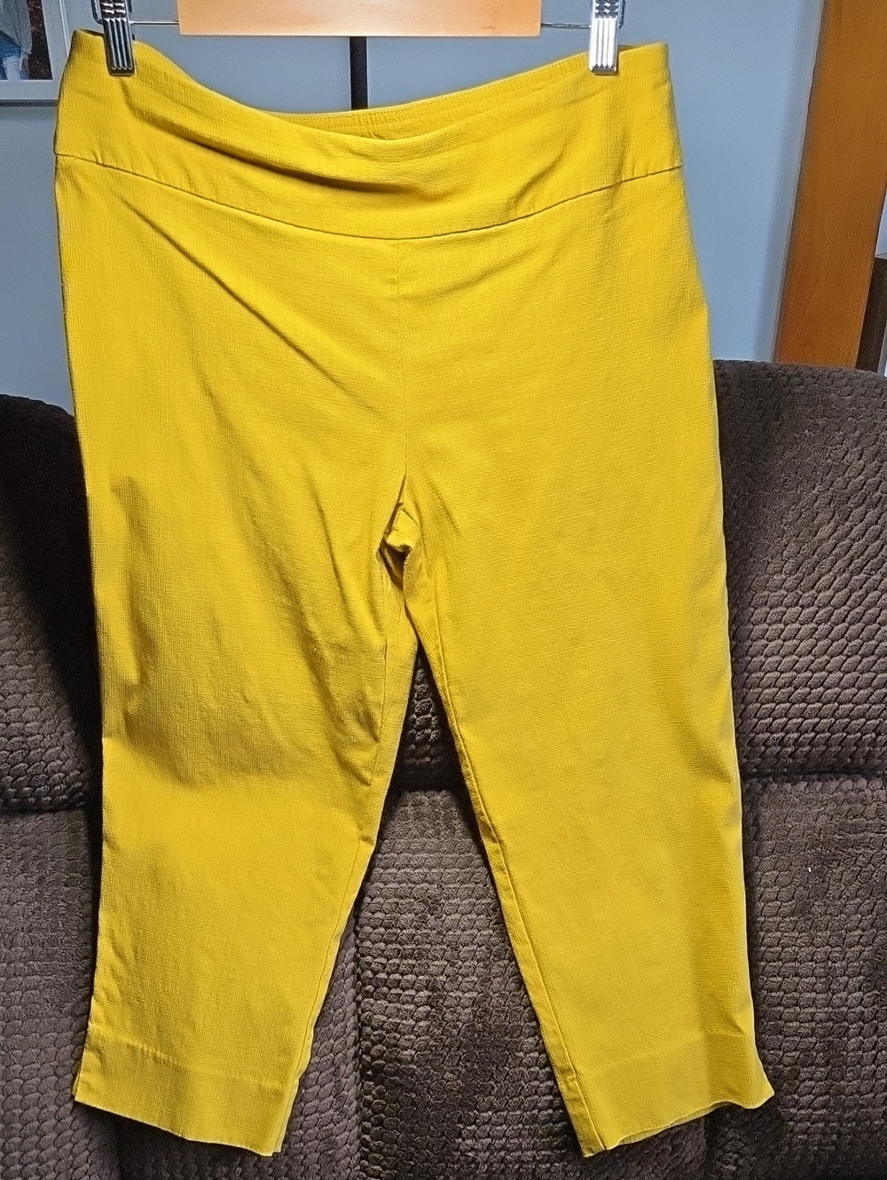 Zac & Rachel Goldenrod Pull-On Ankle Pants